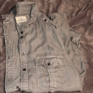 American Eagle Size M Boyfriend Fit Top